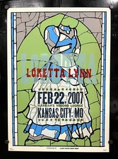 Loretta Lynn February 2007 Limited Edition Gig Poster - PHF + Hatch Show Print picture