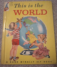 Vintage This is the World 1957 1st Edition Hardcover A Rand McNally Elf Book picture