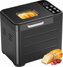 21-in-1 Automatic Bread Maker 600W 2LB Bread Machine Delay Timer Black picture