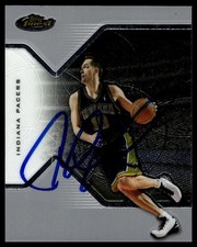 2004-05 Finest #91 Jeff Foster Signed Card Auto IP picture