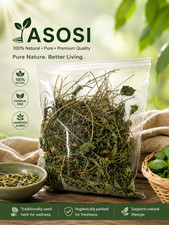 Organic Asosi or Dried Cerasee Leaves Momordica | Bitter Melon picture