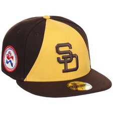 San Diego Padres New Era 59FIFTY Retro Classic 2.0 Centennial 7 1/4 NWT picture
