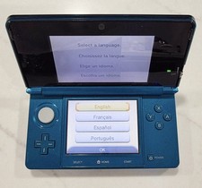 Nintendo 3DS Aqua Blue Handheld Console Good Condition with Charger picture