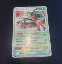 Pokemon TCG Torterra LV.X 122/130 Holo Rare Level Up 160 HP 2007 EN picture