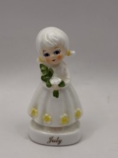 VTG July Birthday Girl Figurine picture