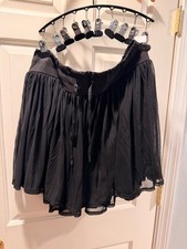 Torrid Mesh Overlay Active Shorts Black Size 2X picture