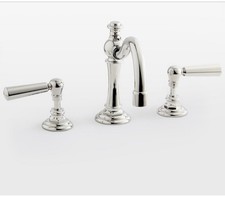 Rejuvenation New Connor Widespread Lavatory Set Faucet Polished Nickel picture