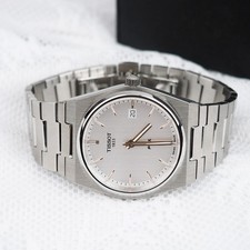 Tissot PRX Quartz 40MM Silver Dial Stainless Steel Mens Watch T137.410.11.031.00 picture