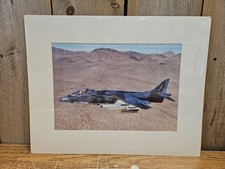 McDonnell Douglas/British Aerospace AV-8B Harrier Print Vtg NOS 8