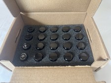 Genuine Mazda Black Wheel Lug Nuts & Wheel Locks Kit (OEM) CX5 CX50 CX90 M3 ... picture