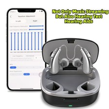 Bluetooth APP Hearing Aids For Seniors Rechargeable With Noise Cancellation OTC picture