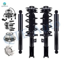 8PC Wheel Hub Bearing-Quick Complete Strut-Shock For 2010-2017 Chevrolet Equinox picture