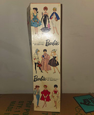 Vintage 1962 Barbie #850 Blonde Ponytail Pats Pend Japan w/ Original Box & Stand picture