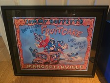 Jimmy Buffett Fruitcakes Margaritaville Framed Parrot Art Print 21x29 Parrothead picture