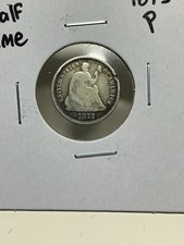 1873-P Seated Liberty Silver Half Dime H10C Philadelphia Mint - KR52 picture