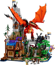 Dungeons Dragons Red Dragon Tale 3745PCS Castle Dragon Building Blocks Set picture