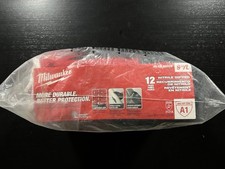 Milwaukee Large Red Nitrile Level 1 Cut Resistant Dipped Work Gloves 12pk picture