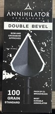 Broadhead Annihilator DOUBLE BEVEL 100 Arrow Broad Head picture