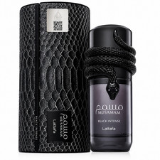 Lattafa Musamam Black Intense EDP 3.4oz Unisex Perfume Long Lasting New Spray picture