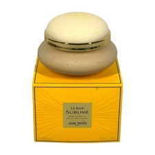 Vintage Le Bain Sublime by Jean Patou Beauty Body Cream Lotion 6.8 Oz Glass Jar picture