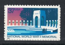 Scott 3862- National World War II Memorial- MNH (S/A) 2004 37c- unused mint picture