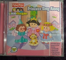 Fisher Price: Little People: Princess Sing-Along Kids Fairy Tales CD Rare   picture