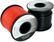 12 AWG Silicone Wire 50FT, Extra Flexible 12 Gauge Stranded Copper Wire, High Te picture