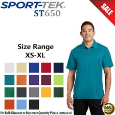 Sport-Tek ST650 Mens Short Sleeve Micropique Sport-Wick Polo Shirt picture