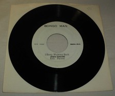PRINCE JAZZBO / KEN PARKER School / I Keep Walking Back BONGO MAN 45 Rare Press picture