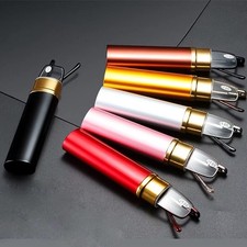 Compact Reading Glasses with Aluminum Tube Case Men Women Spring Hinge Reader picture