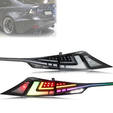LED RGB Tail Lights for Lexus IS250 IS350 IS200t IS300 3IS 2014-2020 Rear Lamps picture