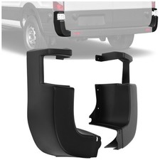HECASA Rear Bumper Side End Cap Cover Compatible Right & Left Side, black  picture