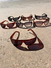 FAB Fashion Sunglasses, Made in Japan QUALITY  7 Pairs w/pouchs picture