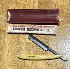 SOLINGEN H. EICKER & SOHNE HEARTRING STRAIGHT RAZOR  with Warranty paperwork  picture