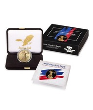 1776-2026-W Semiquincentennial 1/2 oz Proof Gold Eagle w/OGP On Hand, picture