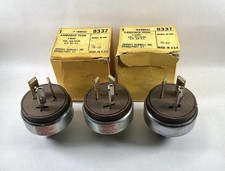 Lot Of 3 NOS Hubbell 9337 Armored Electrical Plugs 3 Wire 30A 125/250V picture