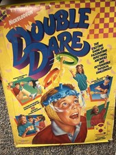 Vtg Nickelodeon Double Dare Skill & Action Game 1987 Edition RARE 99% Complete picture