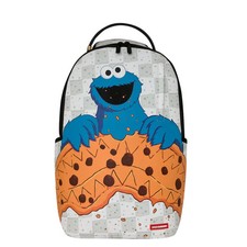SPRAYGROUND LIMITED EDITION BACKPACK COOKIE MONSTER SHARK SESAME STREET picture