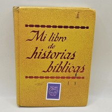 Mi Libro de Historias Biblicas (My Book of Bible Stories Spanish) 1978 Hardcover picture