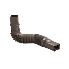 Amerimax Flex-A-Spout 85019 Brown Downspout Extension 25-55 in NEW Fast Ship picture