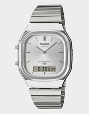 CASIO AQ240E-7A Watch WHITE/SILVER picture