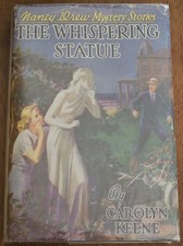 VINTAGE Mid-1940s Nancy Drew #14 The Whispering Statue Carolyn Keene DJ picture