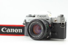[N MINT] Canon AE-1 35mm SLR Film Camera + New FD NFD 50mm f/1.8 Lens From JAPAN picture