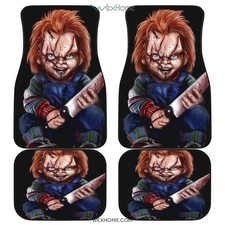 Chucky Horror Film Car Floor Mats Movie Fan Gift for SUV Sedan Truck Decor picture