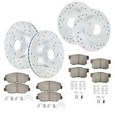 Front and Rear Brake Kit for 2.4L 2003-2007 Honda Accord picture