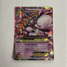 M Mewtwo EX 64/162 XY BREAKthrough Mega EX Full Art Holo Ultra Rare 2015 picture