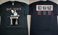 1990 Rush Rabit Presto North America Tour T-Shirt, Rush Band T-Shirt picture
