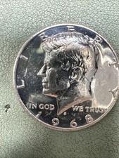 1968 S PROOF 40% SILVER KENNEDY HALF DOLLAR picture