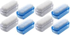 Nail Brush Set: 4 Pieces Two Sided Scrubbers for Hands, Toes, Nails picture
