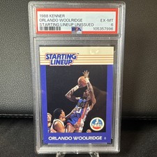 1988 Kenner Starting Lineup Orlando Woolridge Unissued PSA 6 SUPER RARE picture